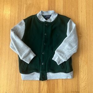 Polo Ralph Lauren cotton button up sweatshirt